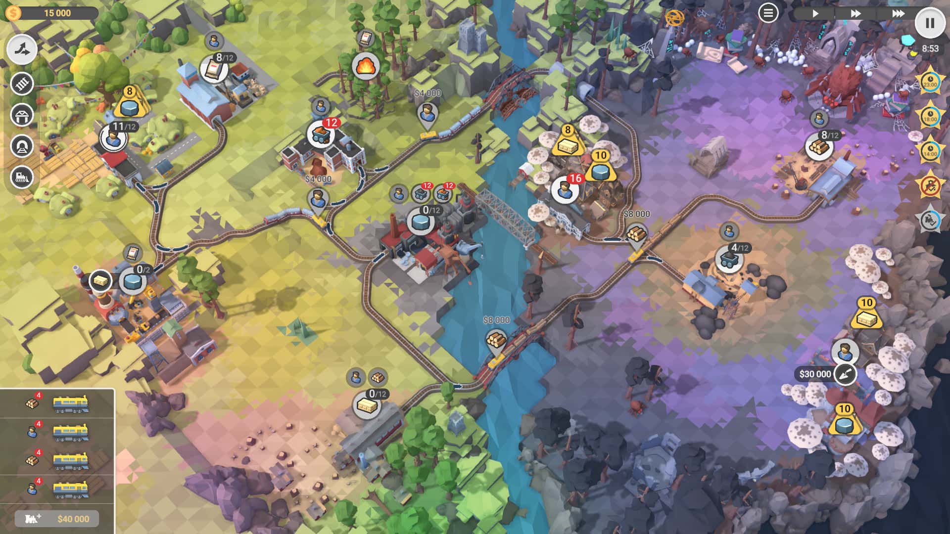 #9. Train Valley 2: Myths & Rails (GOG) 由: Flazm
