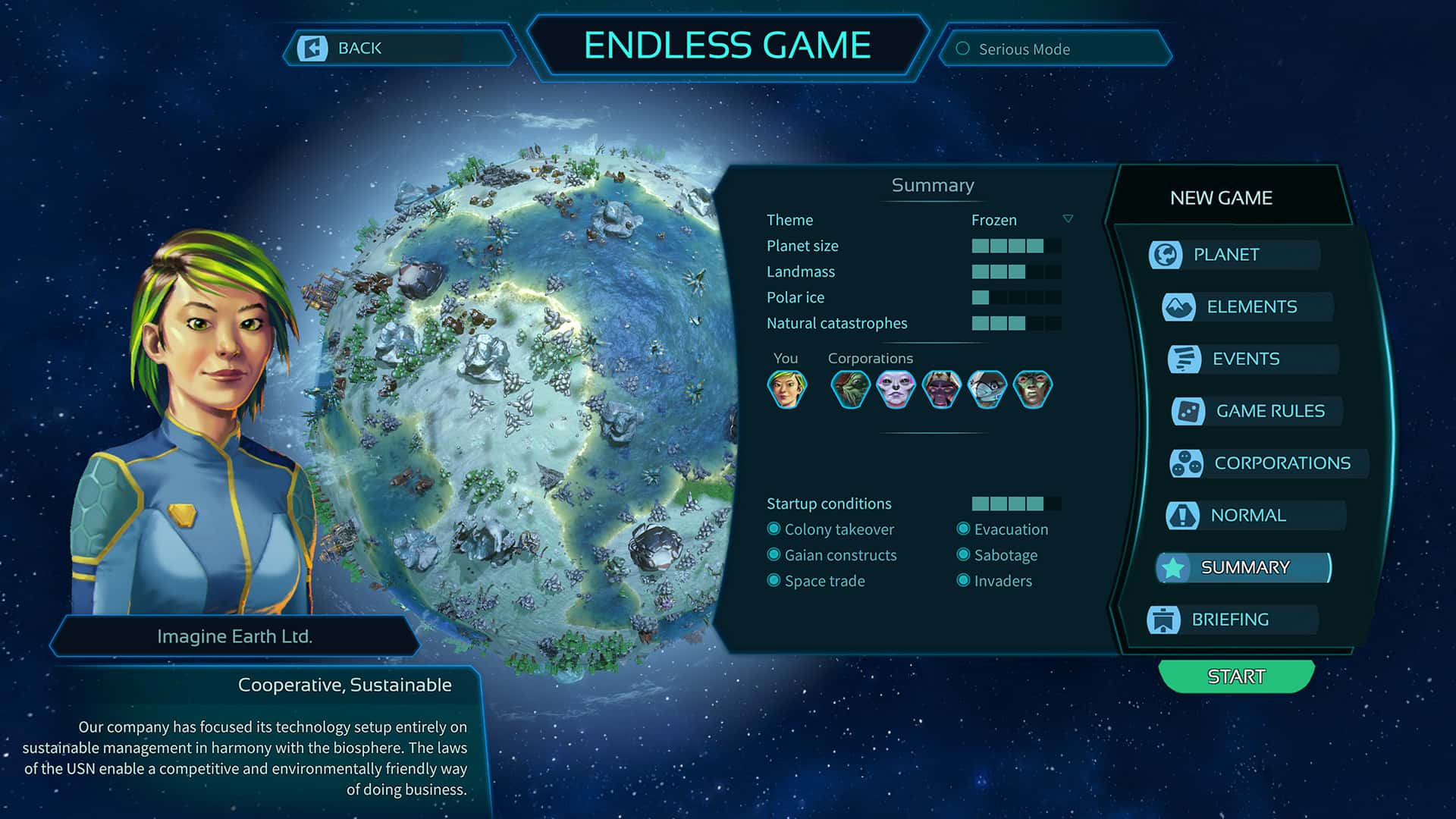 #1. Imagine Earth (GOG) От: Serious Brothers