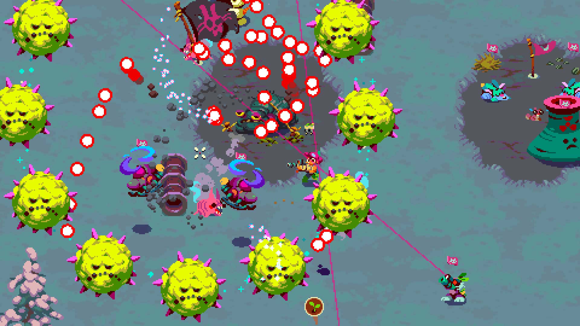 #4. Atomicrops Deluxe Edition (GOG) โดย: Raw Fury