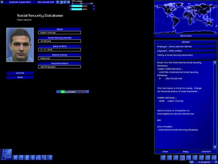 #9. Uplink: Hacker Elite (GOG) Bởi: Introversion Software