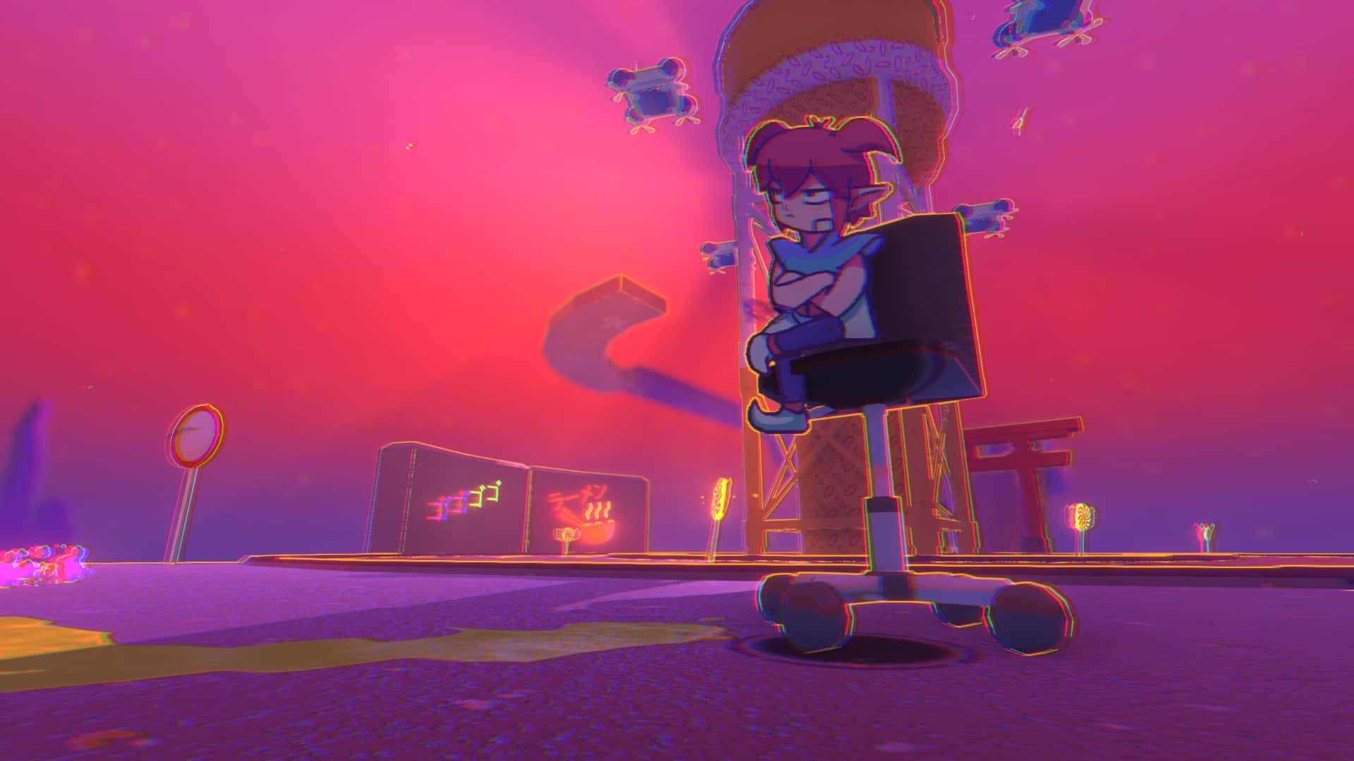 #5. Demon Turf: Neon Splash (GOG) 由: Playtonic Friends
