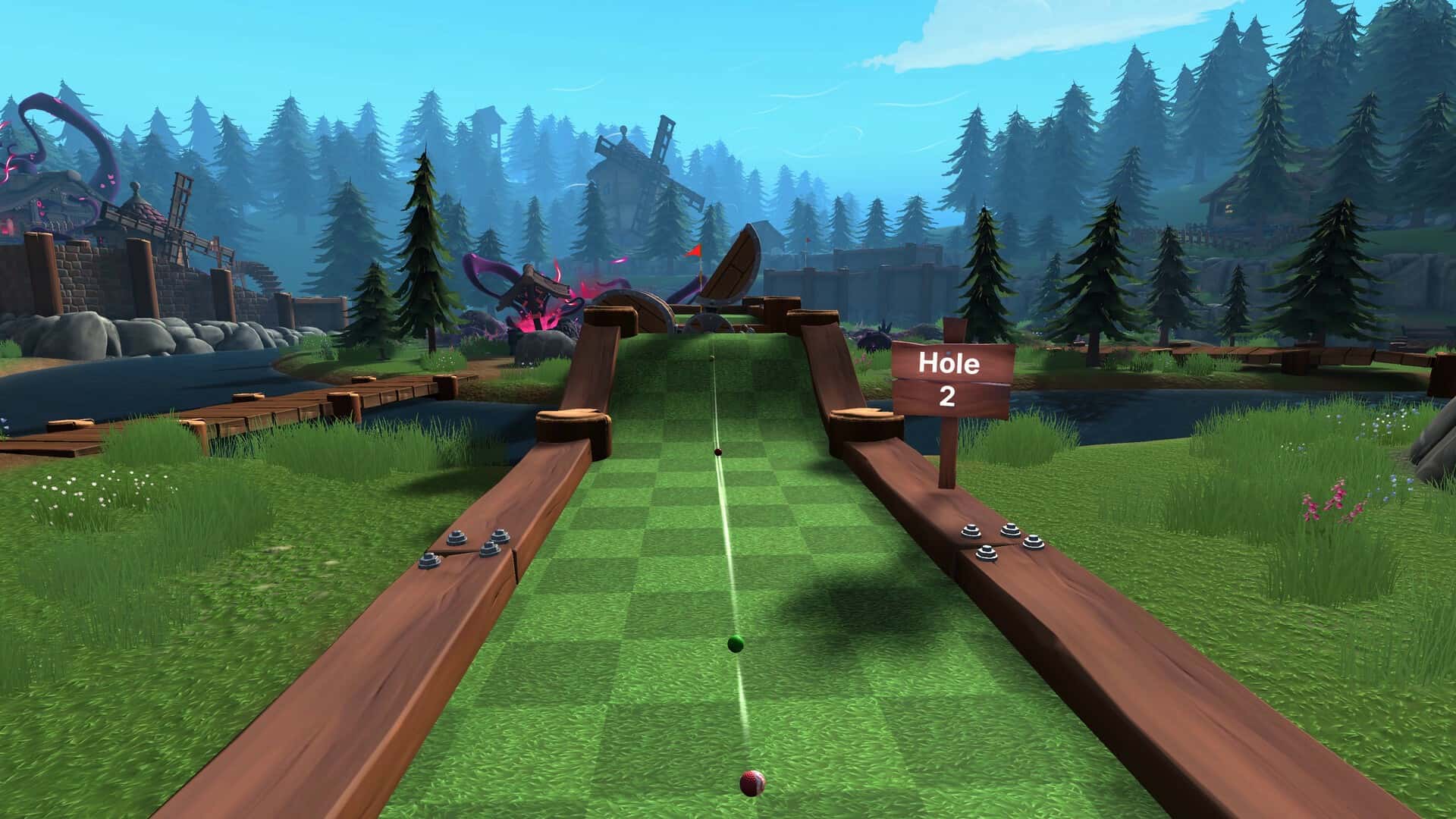 #1. Golf With Your Friends - Corrupted Forest Course (GOG) Bởi: Team17