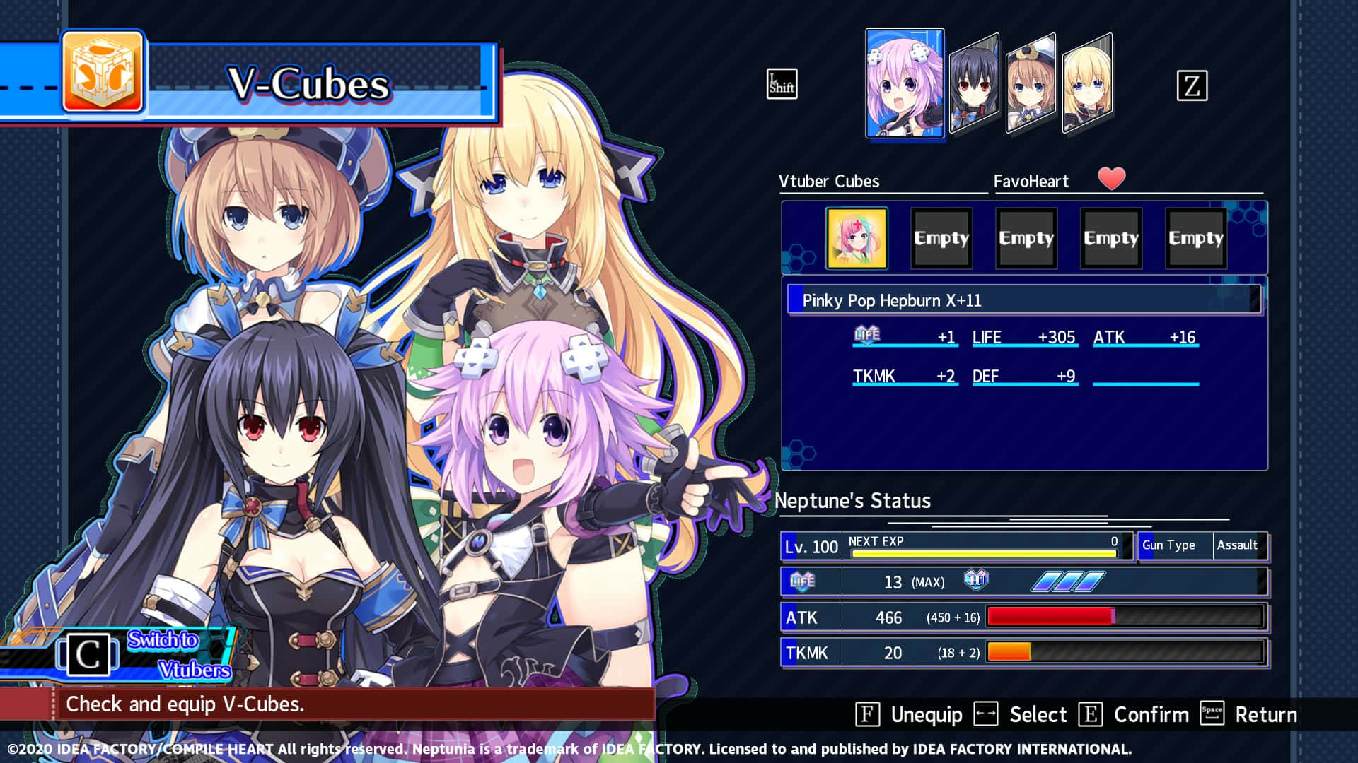 #2. Neptunia Virtual Stars - Pinky Pop Hepburn Pack (GOG) Podle: Idea Factory International