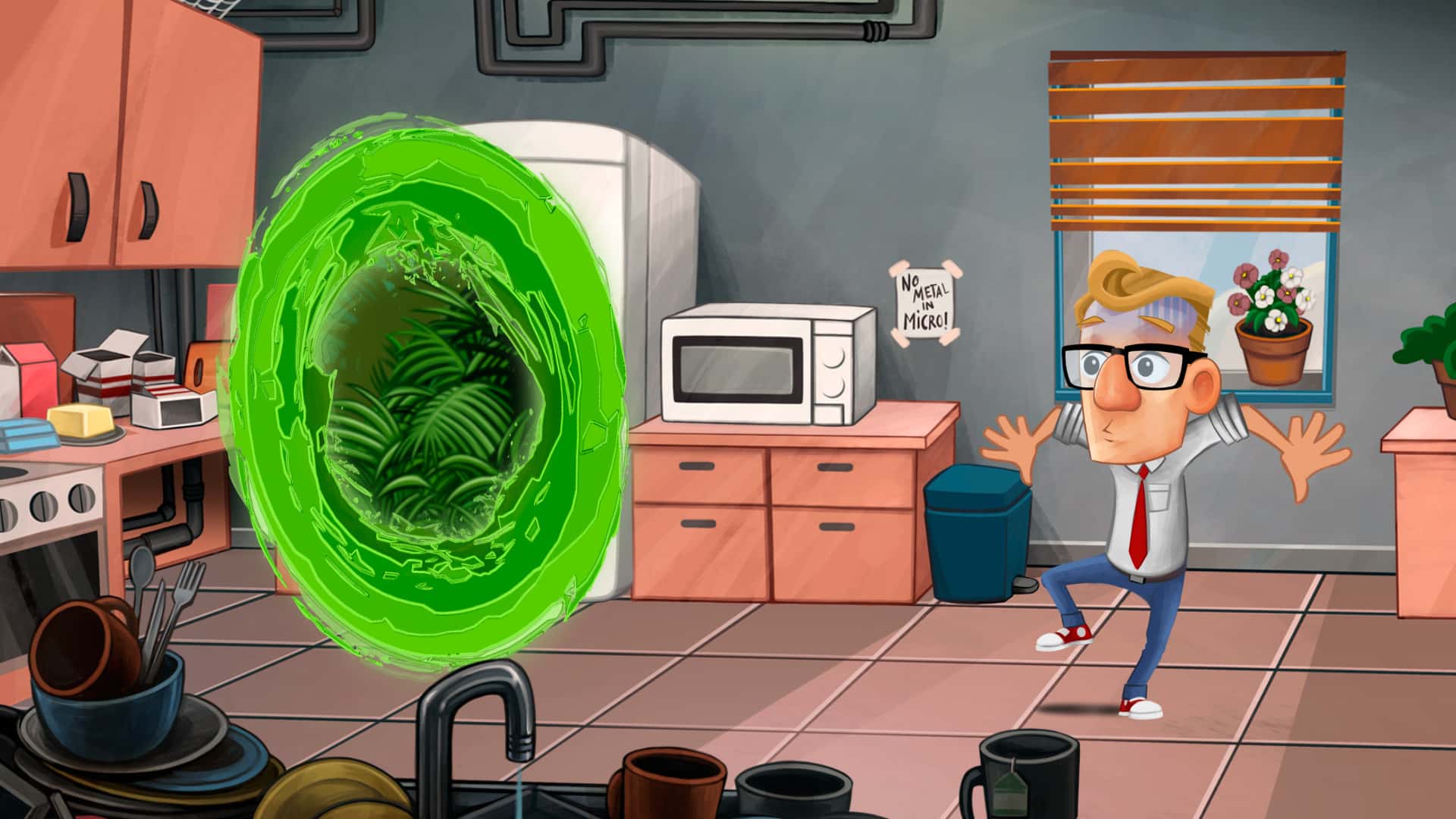 #8. Justin Wack and the Big Time Hack - Deluxe Edition (GOG) 由: Warm Kitten