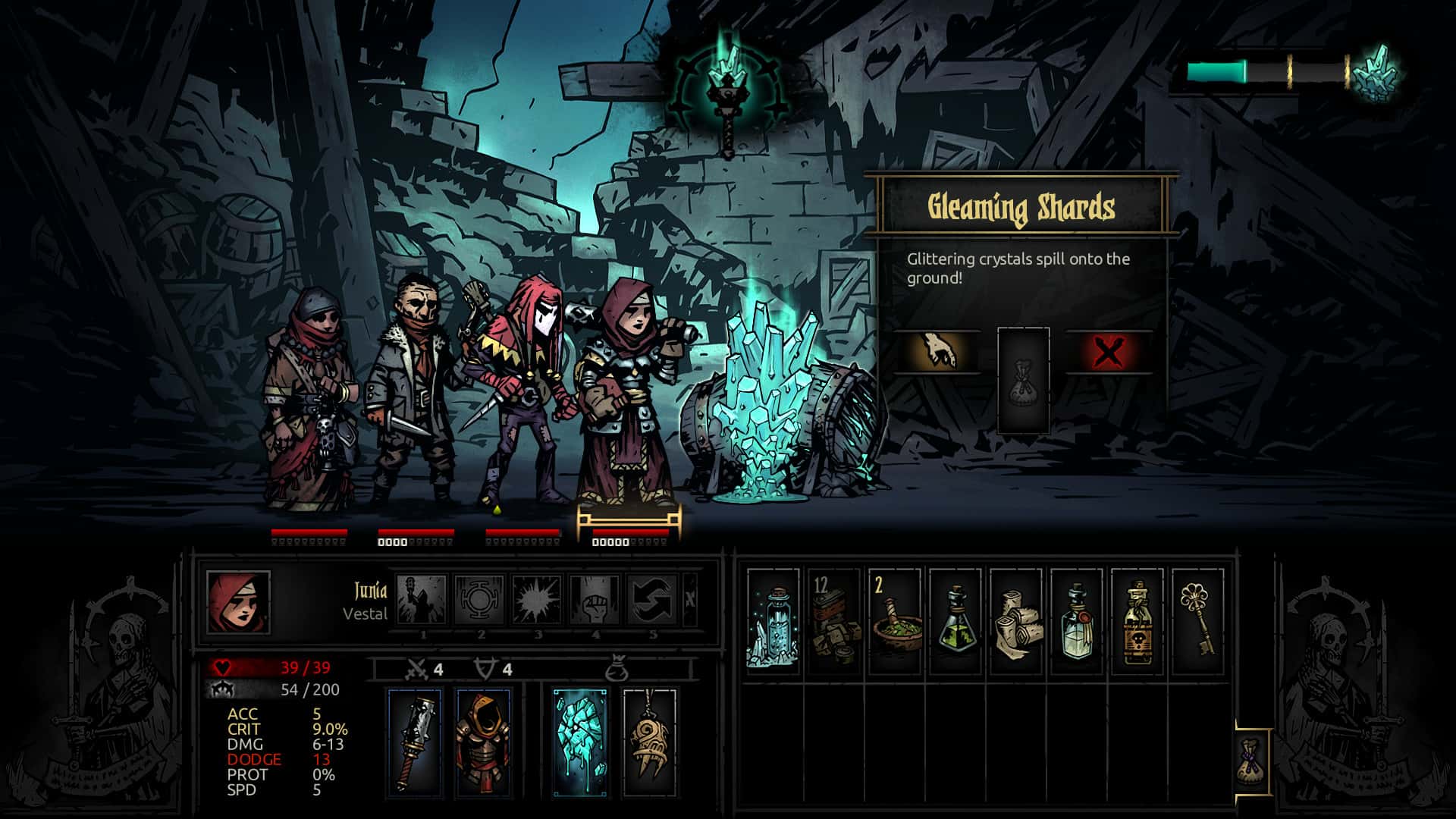 #1. Darkest Dungeon®: The Color Of Madness (GOG) 由: Red Hook Studios