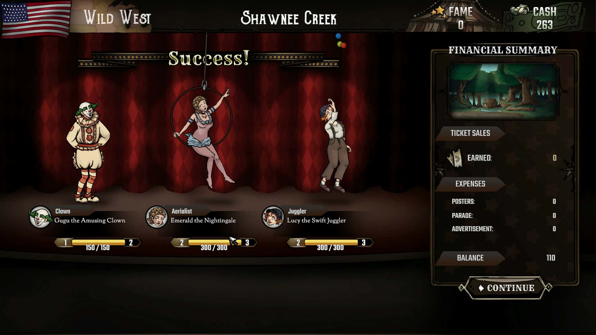 #5. The Amazing American Circus (GOG) 由: Klabater