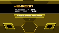 Super Hexagon screenshot 1