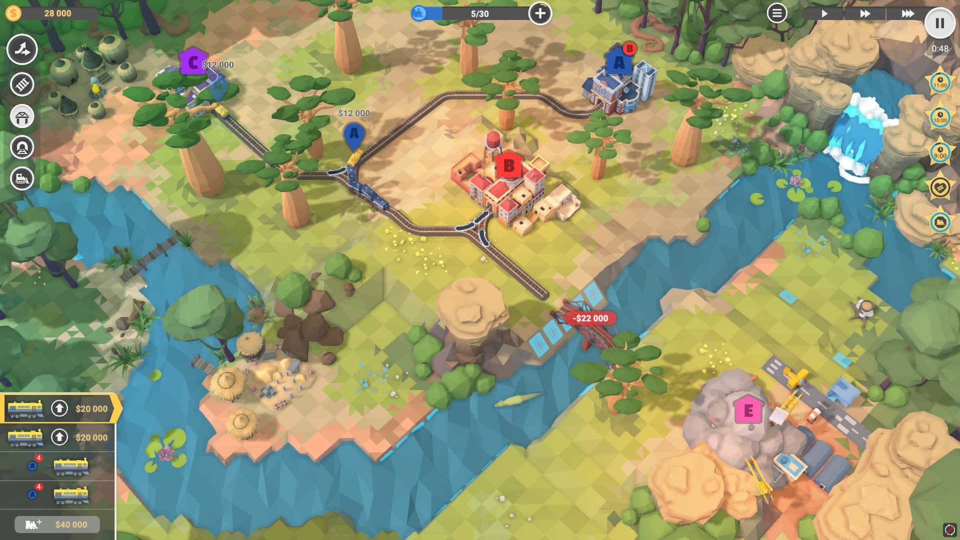 #1. Train Valley 2 - Passenger Flow (GOG) От: Flazm, META Publishing