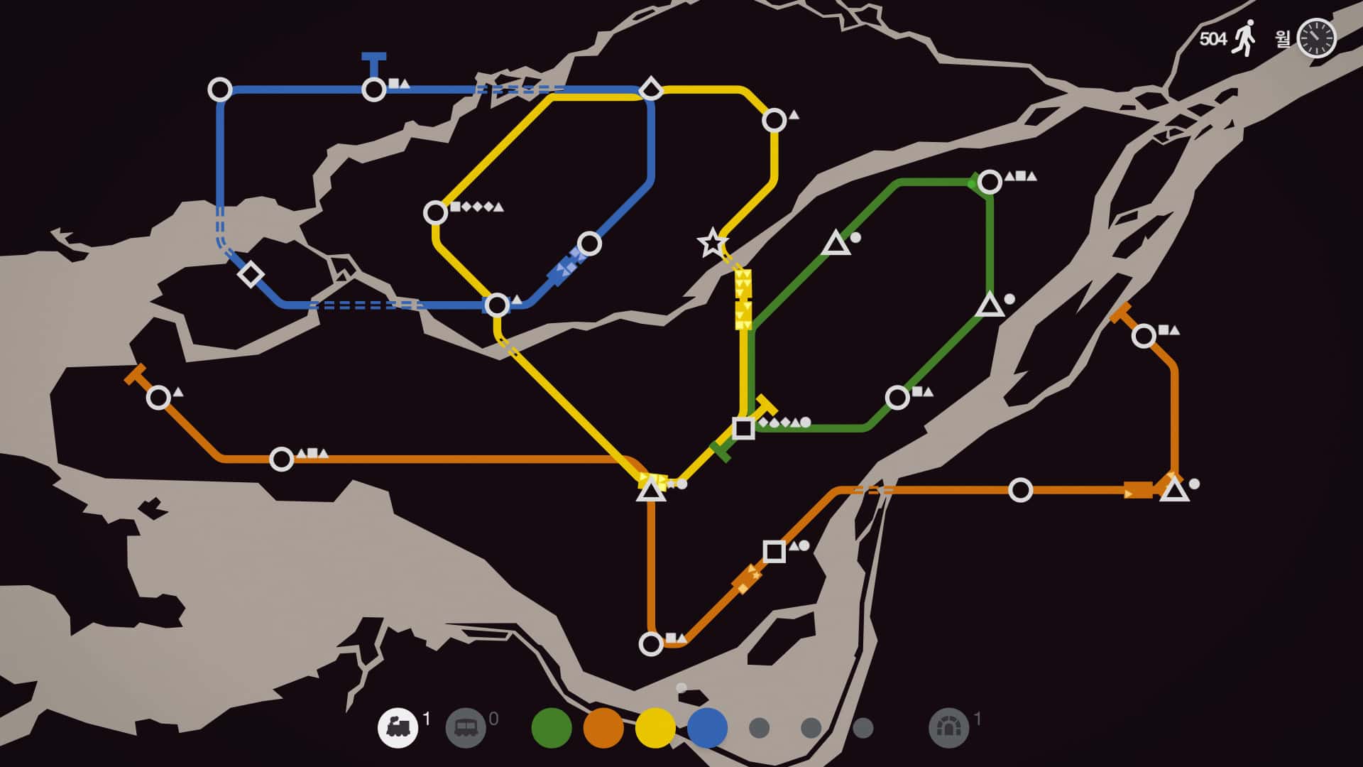 #2. Mini Metro (GOG) От: Dinosaur Polo Club