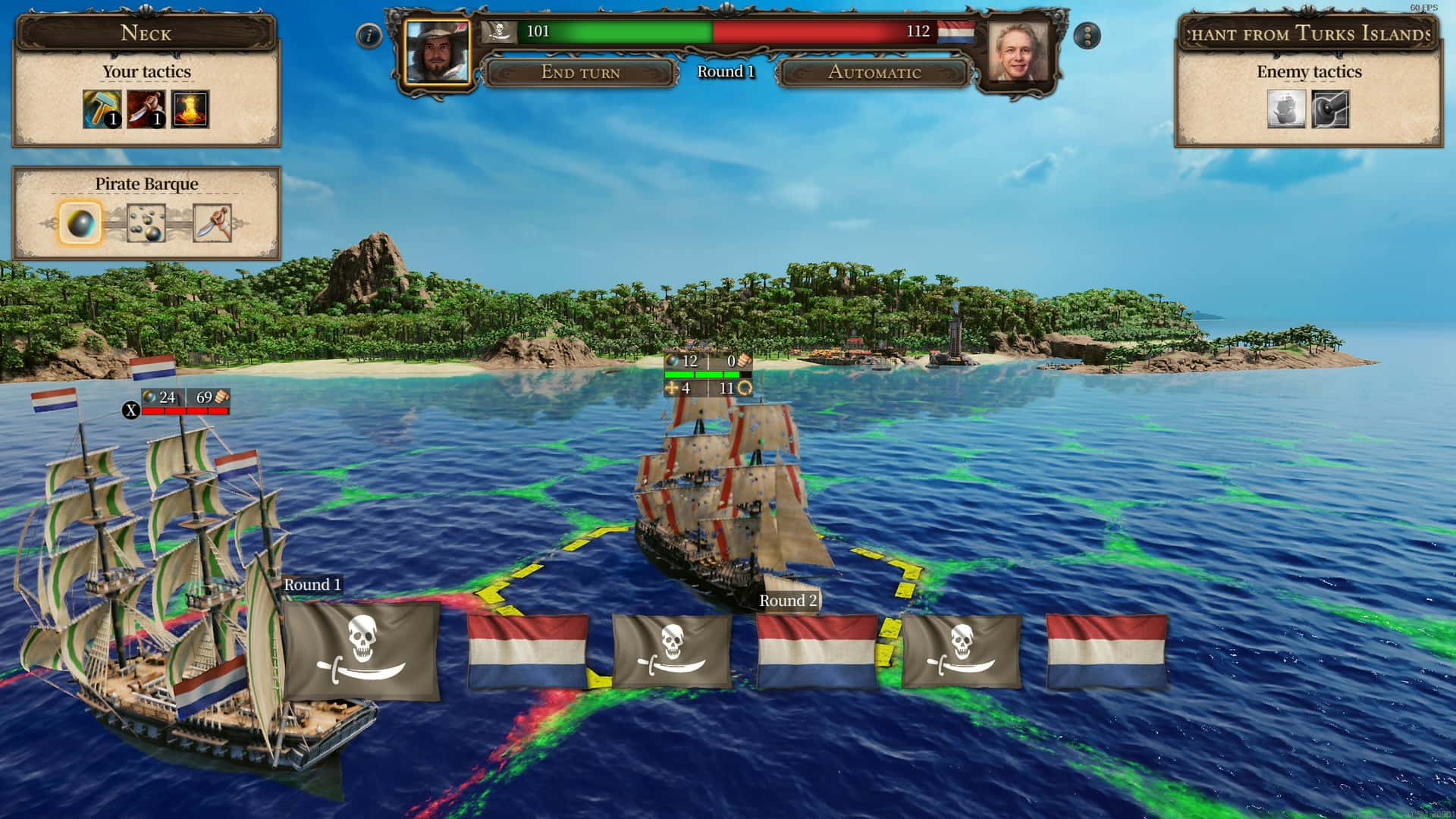 #1. Port Royale 4 - Buccaneers (GOG) بواسطة: Kalypso Media Digital