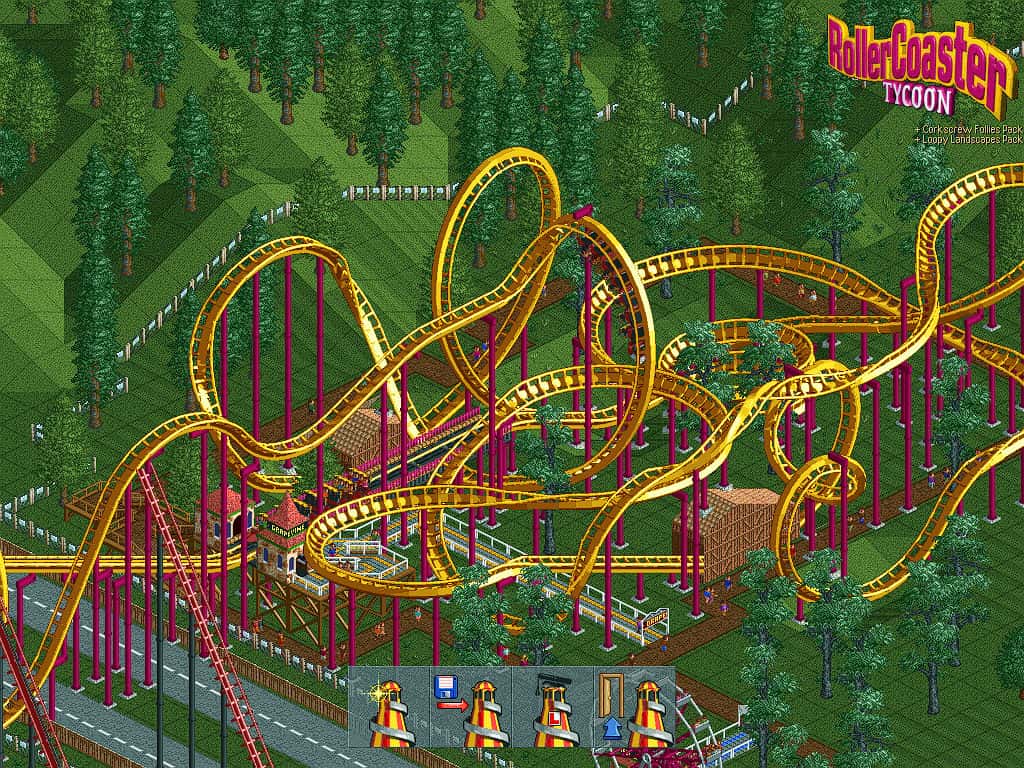 #2. RollerCoaster Tycoon® Deluxe (GOG) di: Atari