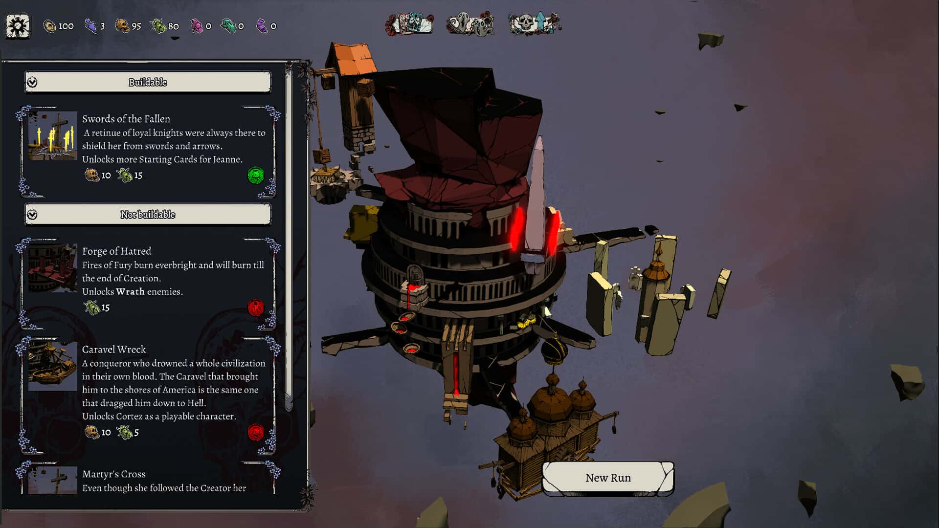 #1. Nadir: A Grimdark Deck Builder (GOG) โดย: Black Eye Games