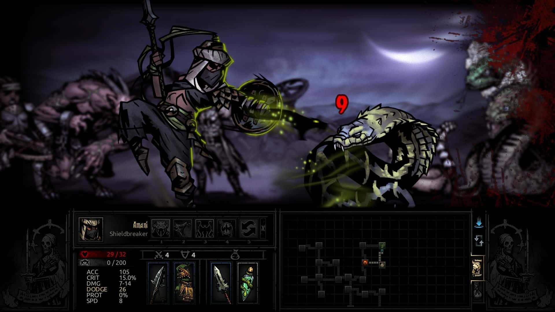 #1. Darkest Dungeon®: The Shieldbreaker (GOG) 由: Red Hook Studios