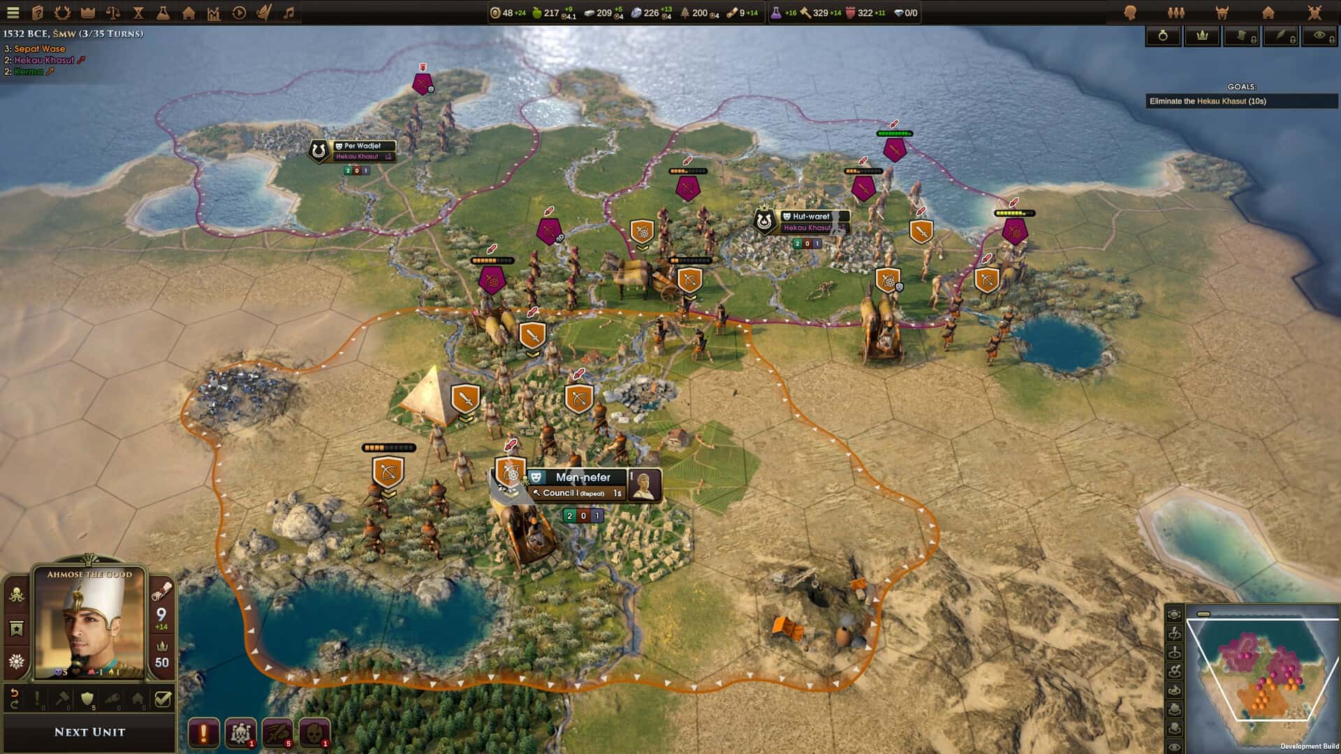 #1. Old World - Pharaohs of the Nile (GOG) โดย: Hooded Horse