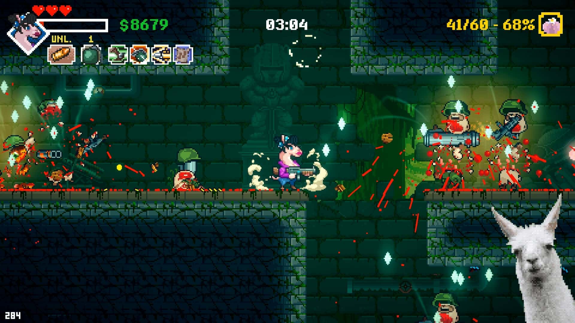 #8. Speedollama (GOG) 게시자: Chaosmonger Studio