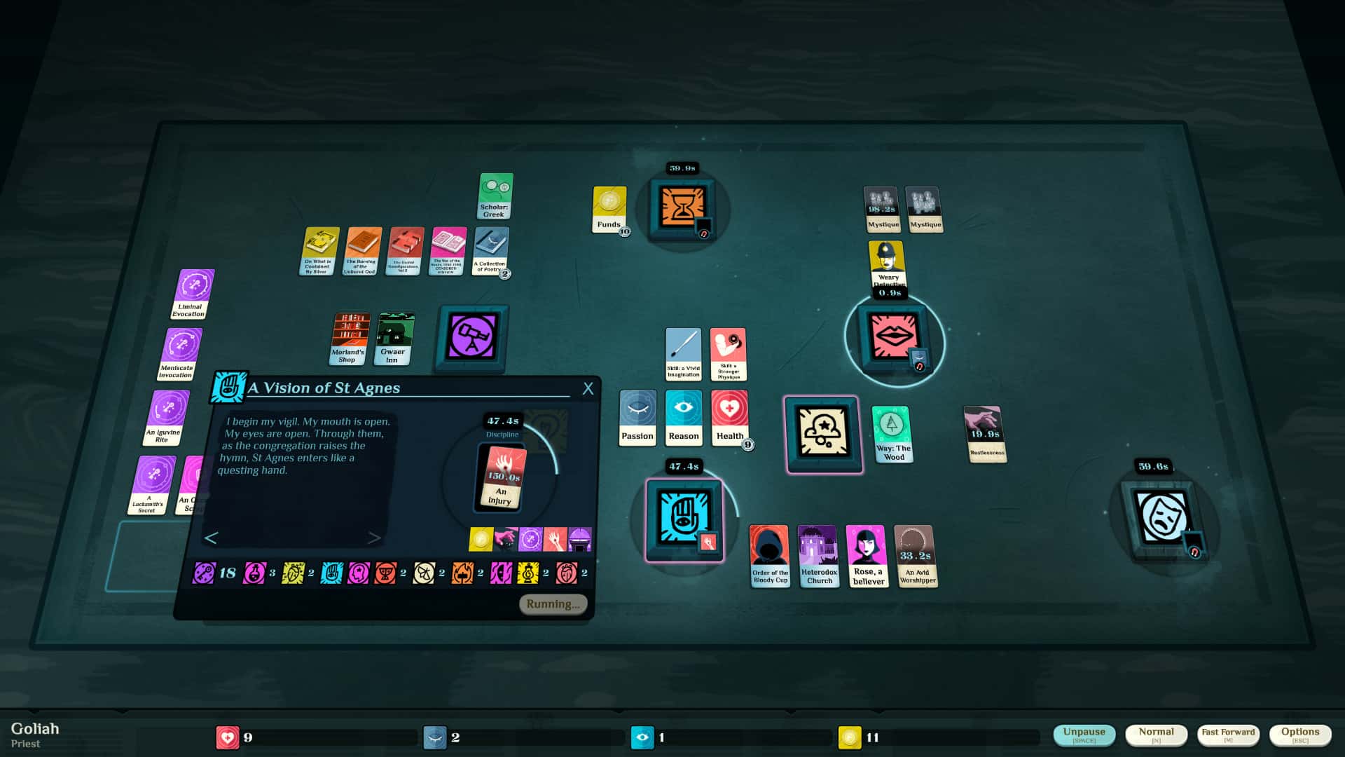 #3. Cultist Simulator: The Priest (GOG) 由: Weather Factory