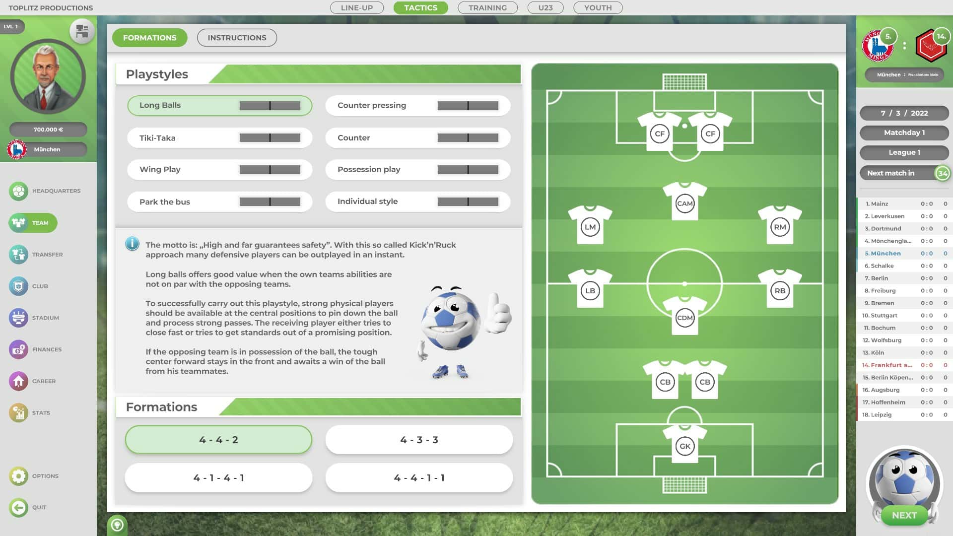 #7. GOAL! The Club Manager (GOG) Av: Toplitz Productions
