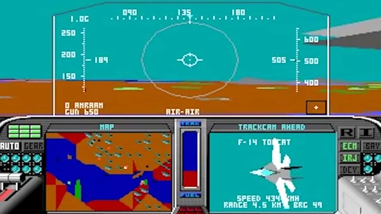 #7. F-19 Stealth Fighter (GOG) Podle: Atari