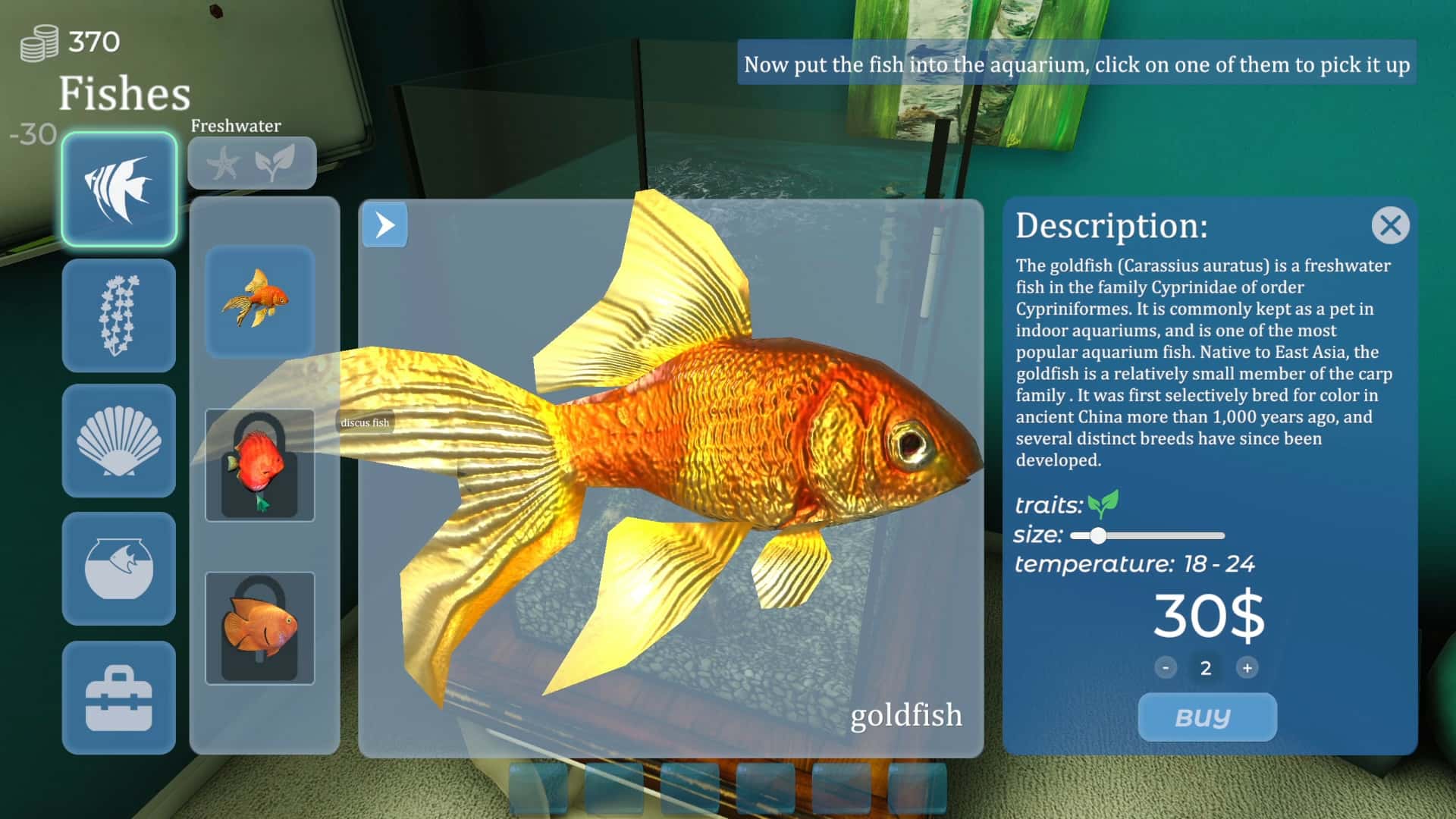#5. Aquarist (GOG) Podle: FreeMind S.A.
