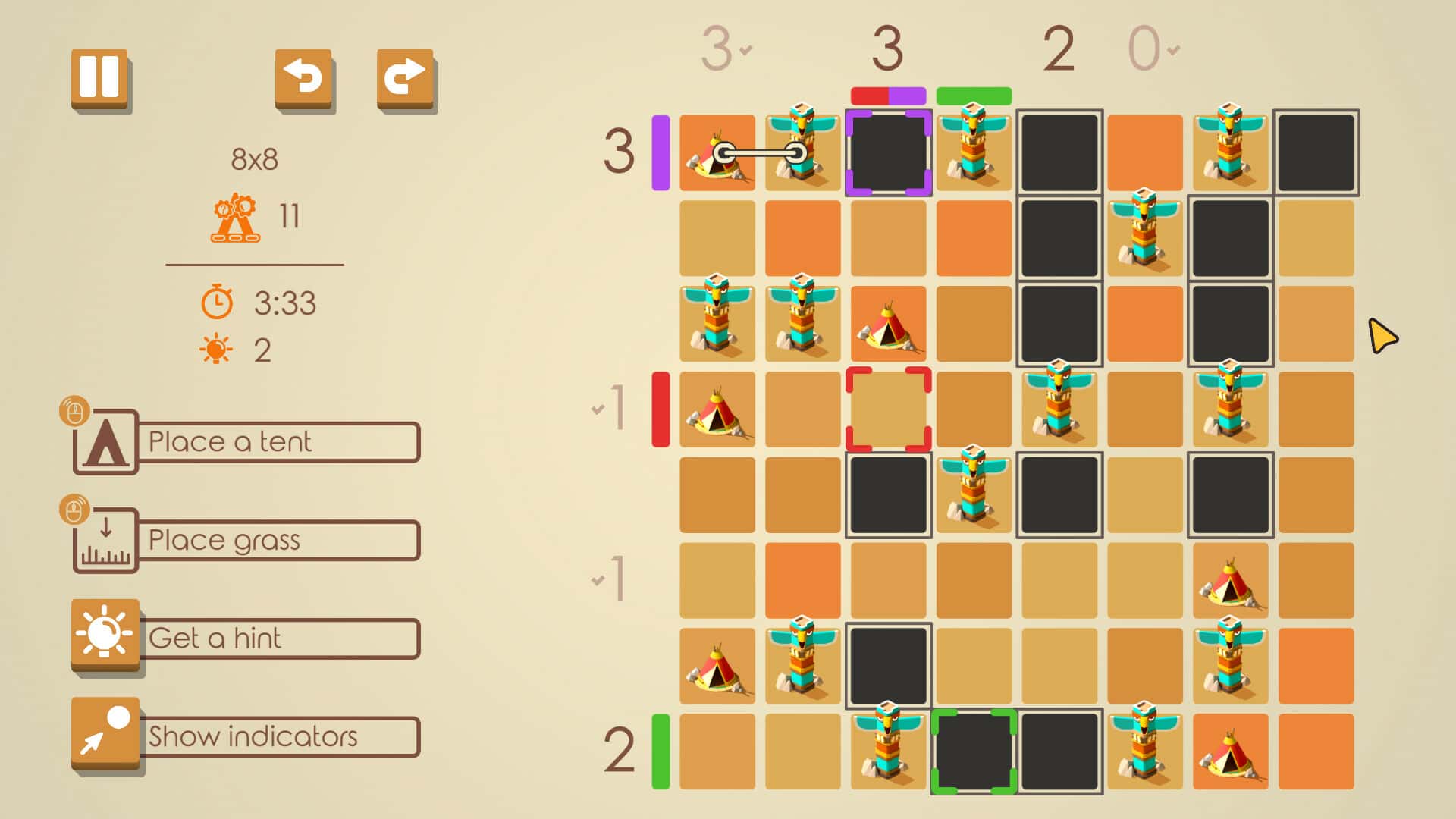 #6. Tents and Trees (GOG) 由: Frozax Games