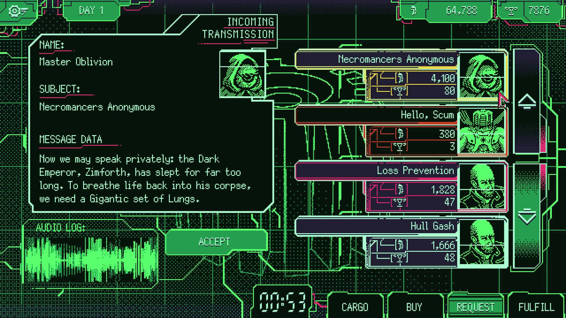 #1. Space Warlord Organ Trading Simulator (GOG) От: Strange Scaffold