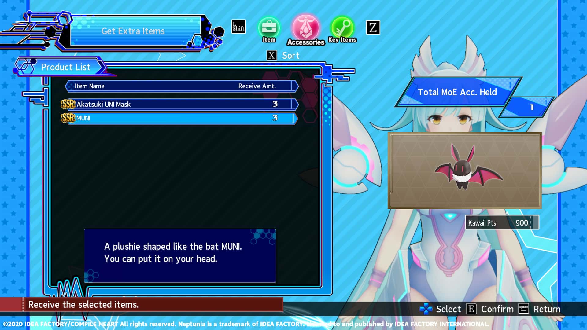 #2. Neptunia Virtual Stars - Akatsuki UNI Pack (GOG) 게시자: Idea Factory International