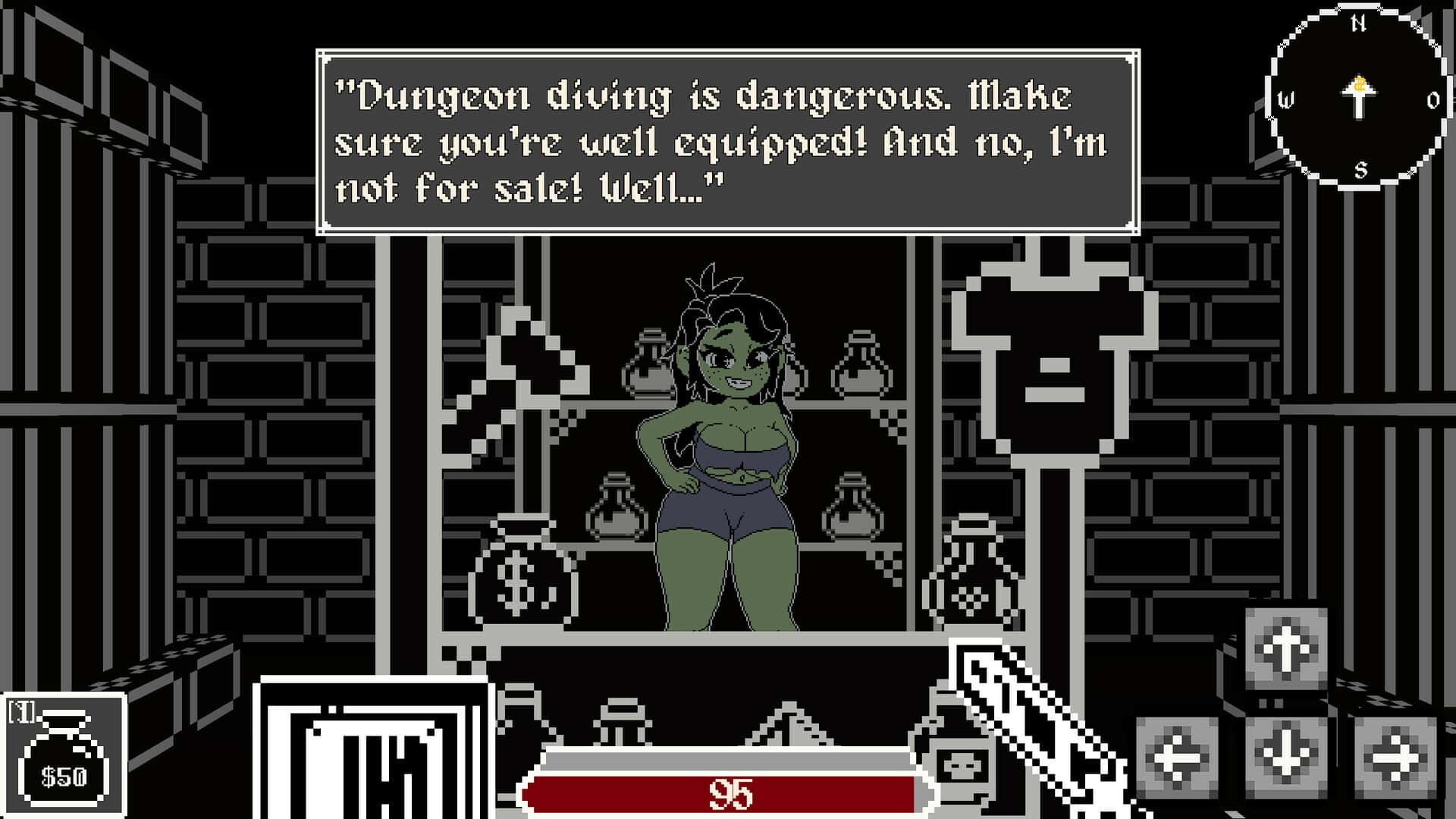 #4. Dungeon Vixens: A Tale of Temptation (GOG) โดย: Shady Corner Games