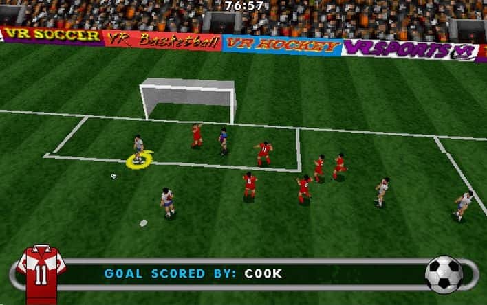 #5. VR Soccer '96 (GOG) By: Interplay