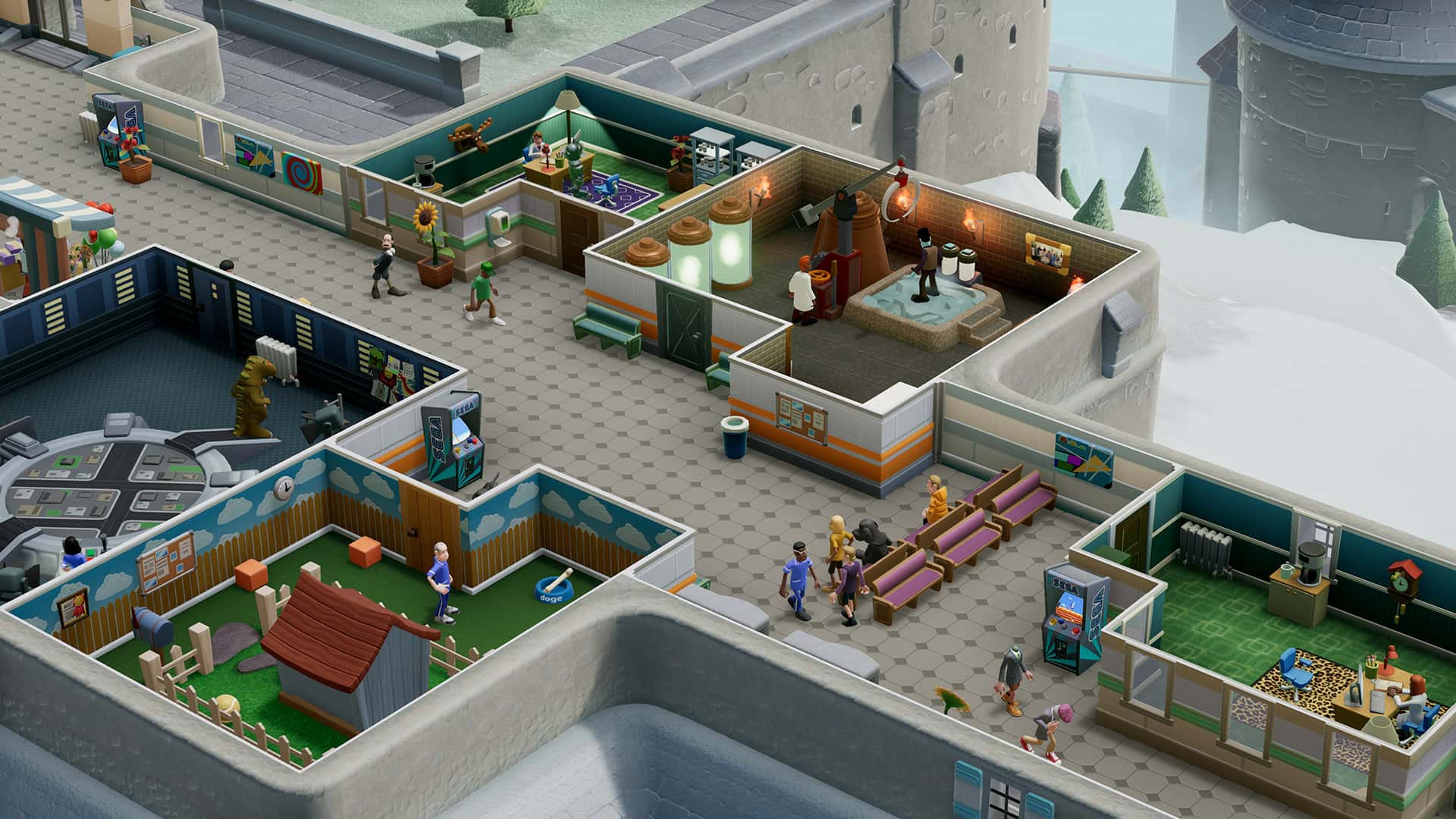 #6. Two Point Hospital: Bigfoot (GOG) От: SEGA