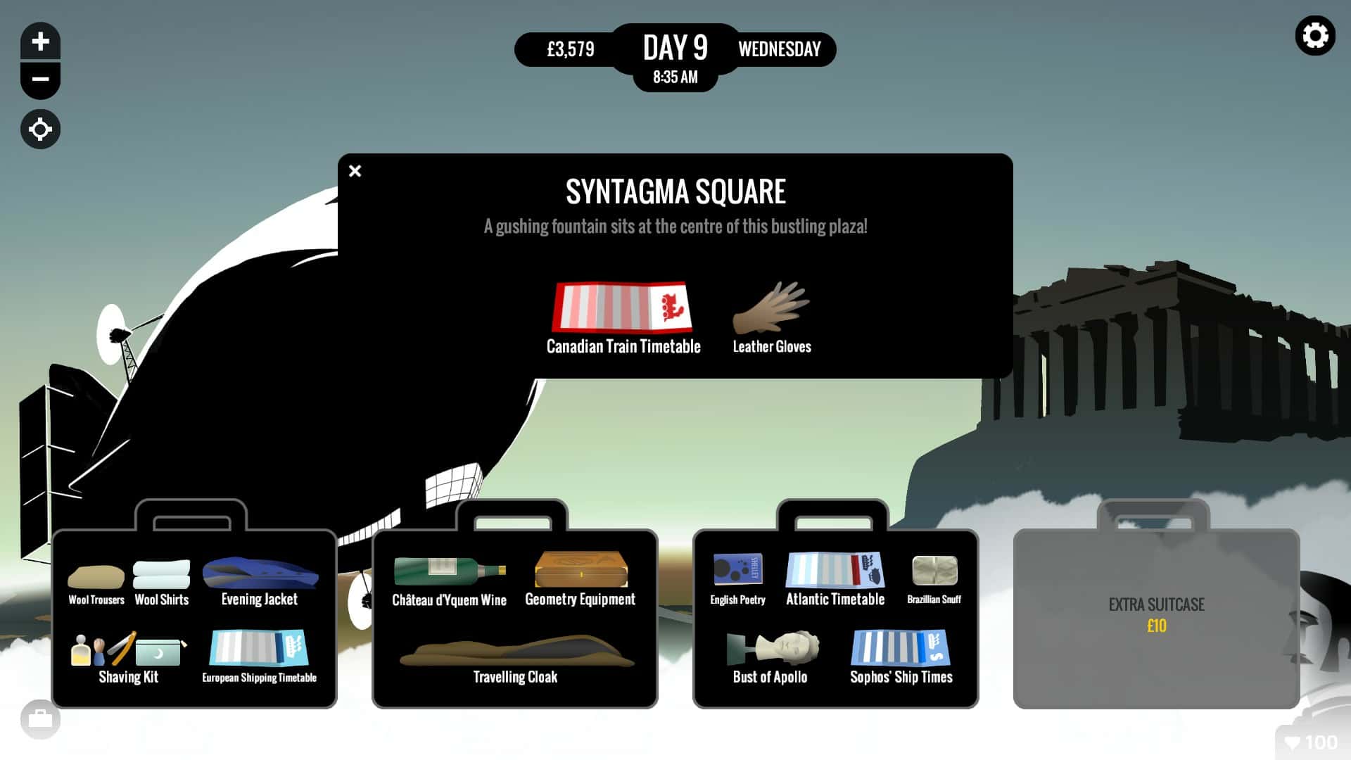 #8. 80 Days (GOG) 由: inkle Ltd