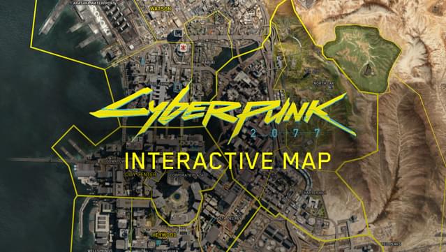Cyberpunk 2077 - Piggyback Interactive Map