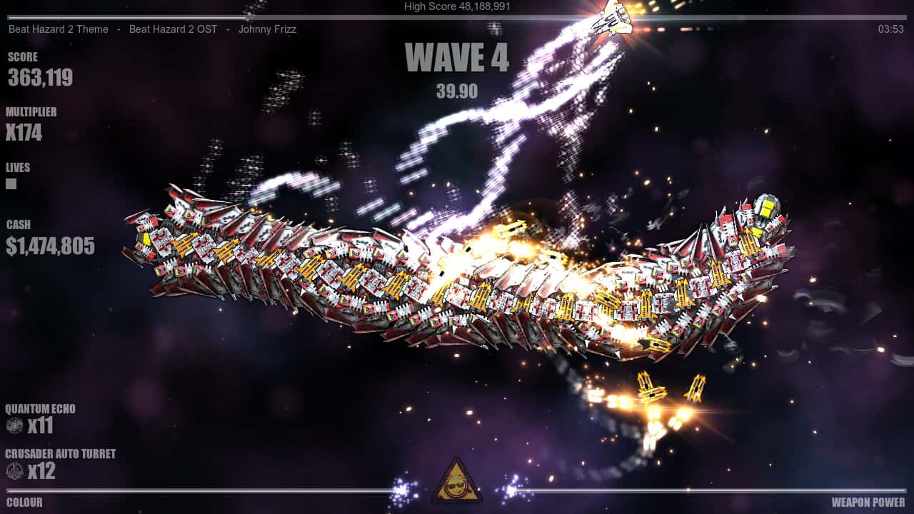 #9. Beat Hazard 2 (GOG) โดย: Cold Beam Games
