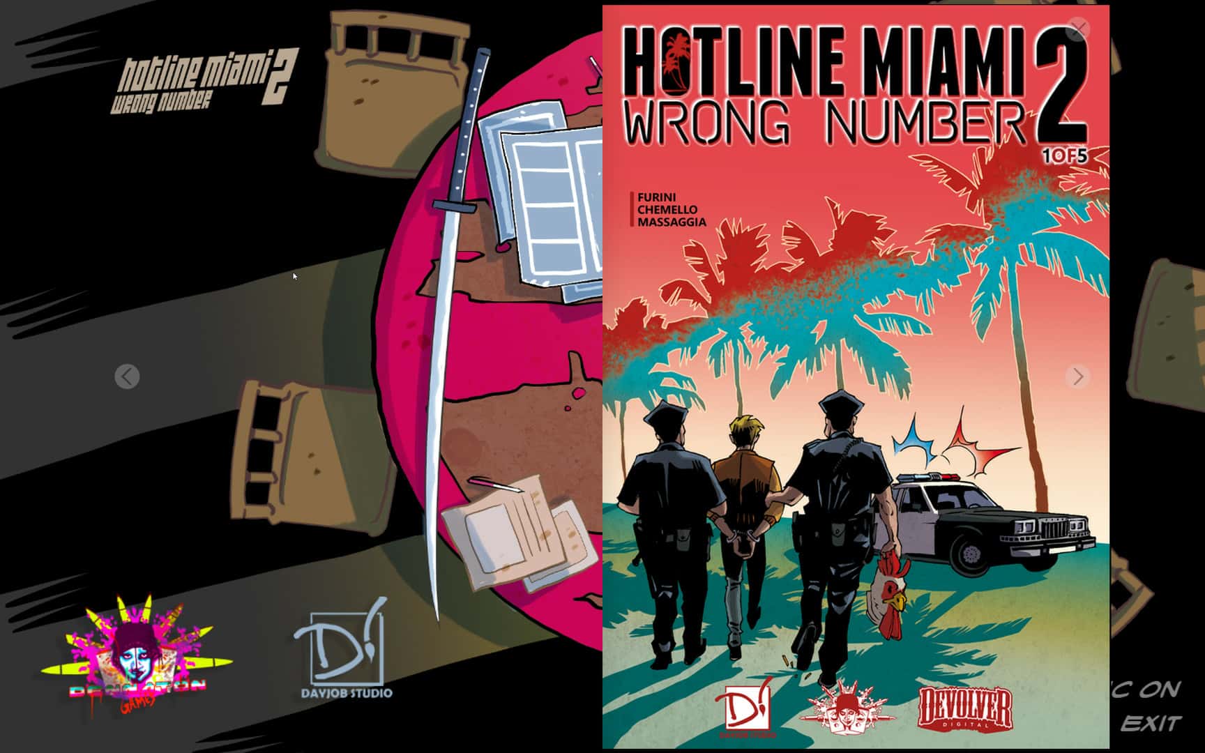 #6. Hotline Miami 2: Wrong Number - Digital Comics (GOG) By: Devolver Digital