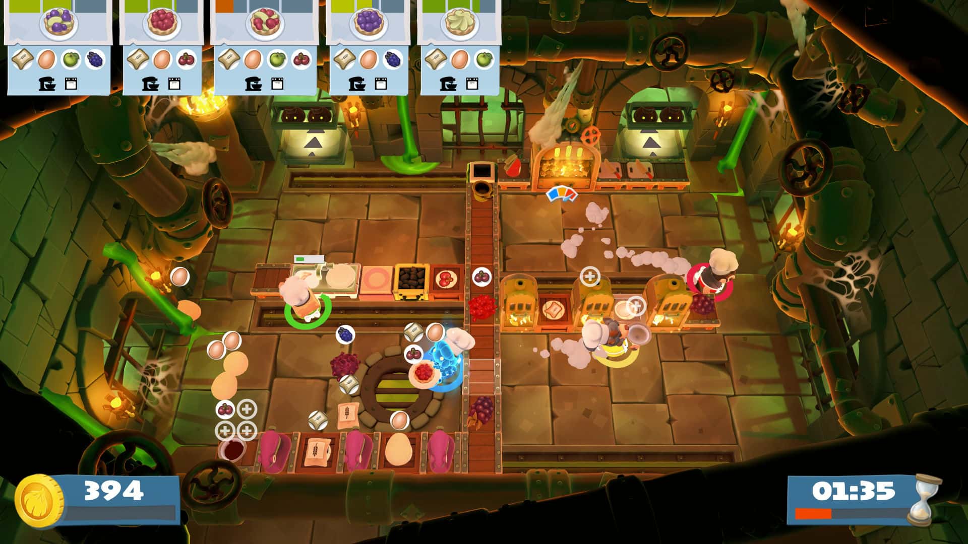 #1. Overcooked! 2 - Night Of The Hangry Horde (GOG) 来自: Team17 Digital LTD.