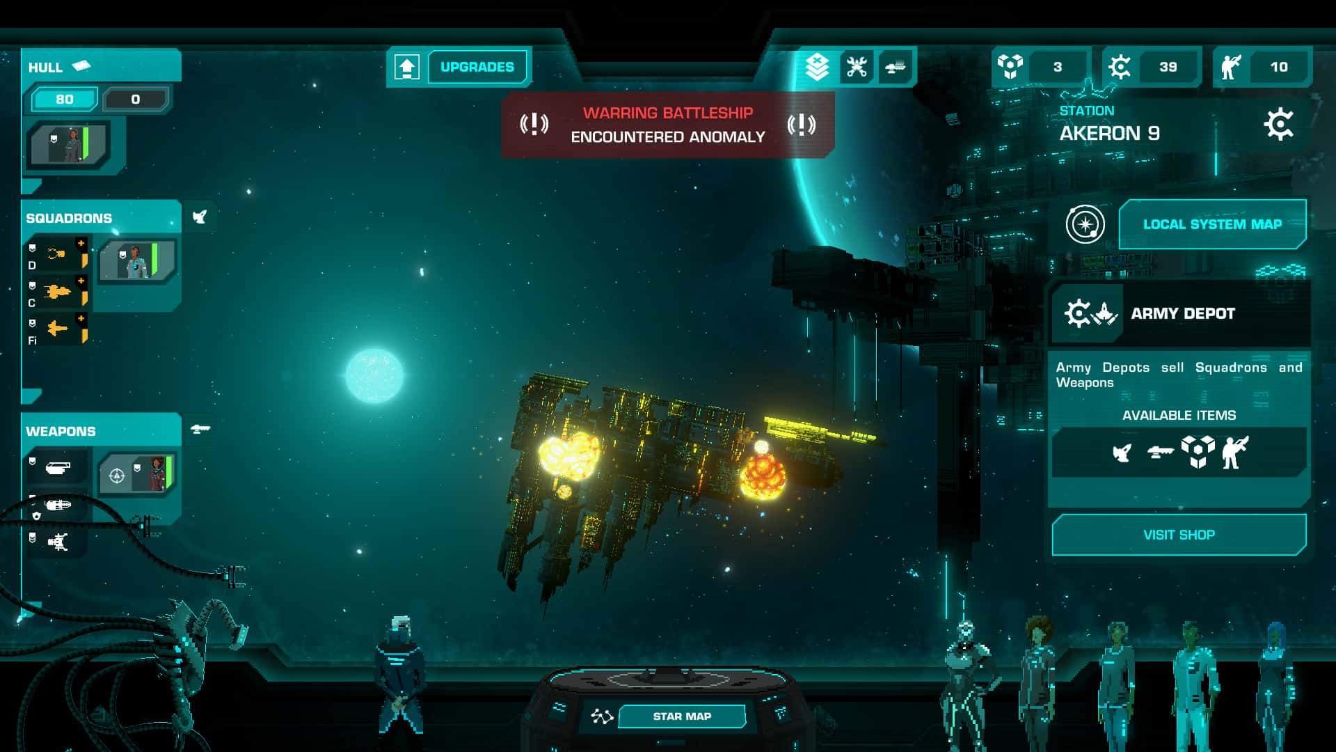 #9. Crying Suns Demo (GOG) От: Humble Games