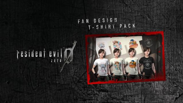 Resident Evil 0 Fan Design T-shirt Pack
