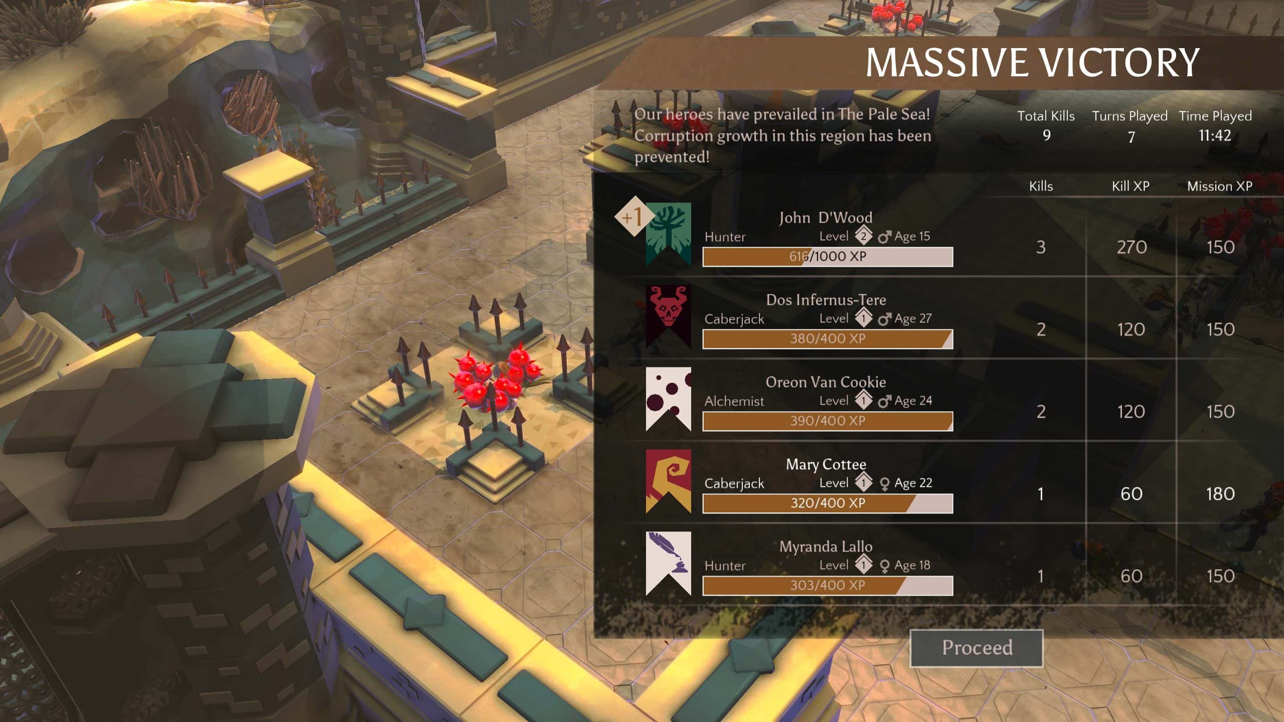 #1. Massive Chalice (GOG) 由: Double Fine Productions