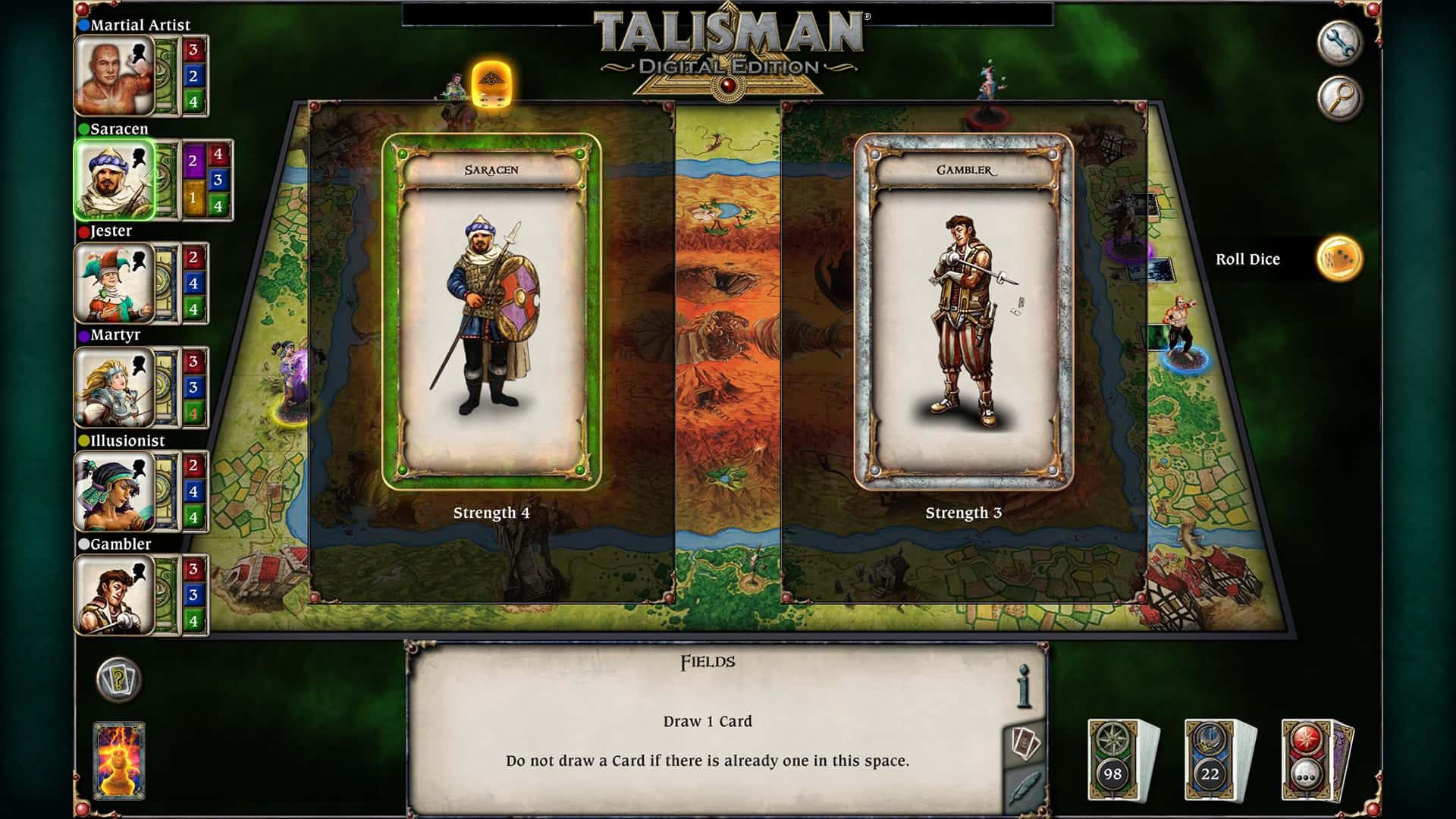#1. Talisman Character - Saracen (GOG) By: Nomad Games