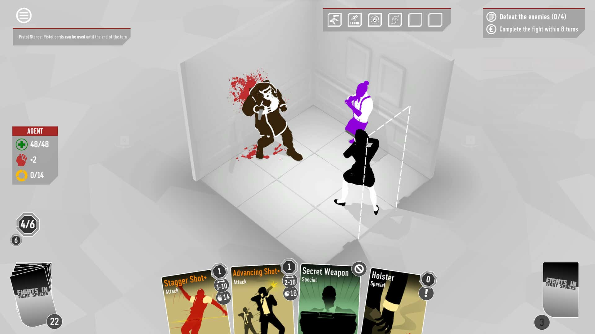 #3. Fights in Tight Spaces - Weapon of Choice (GOG) Bởi: Raw Fury