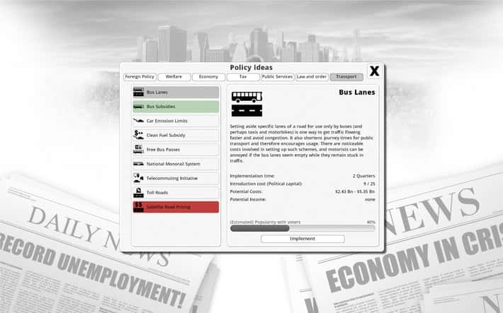 #1. Democracy 3: Extremism (GOG) 由: Positech Games