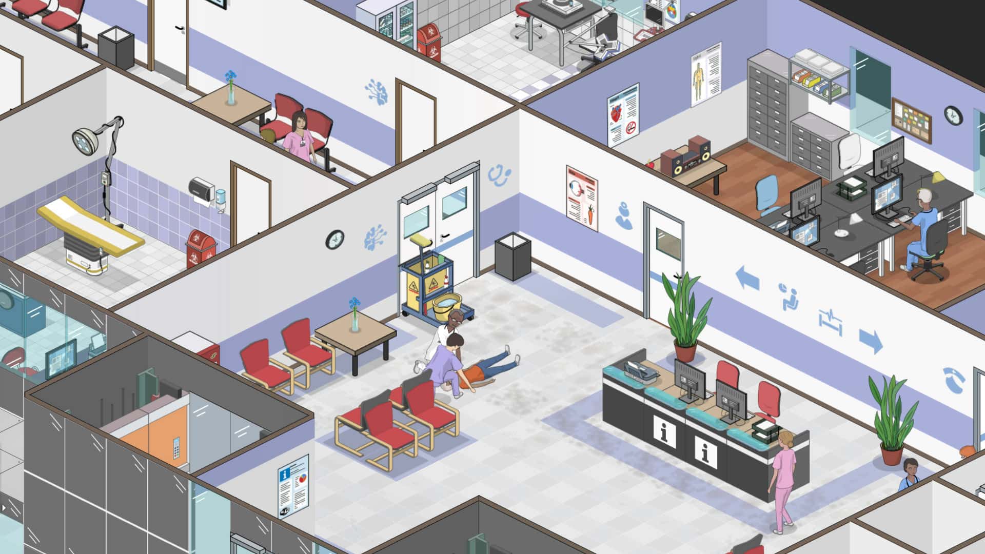 #2. Project Hospital (GOG) 由: Oxymoron Games