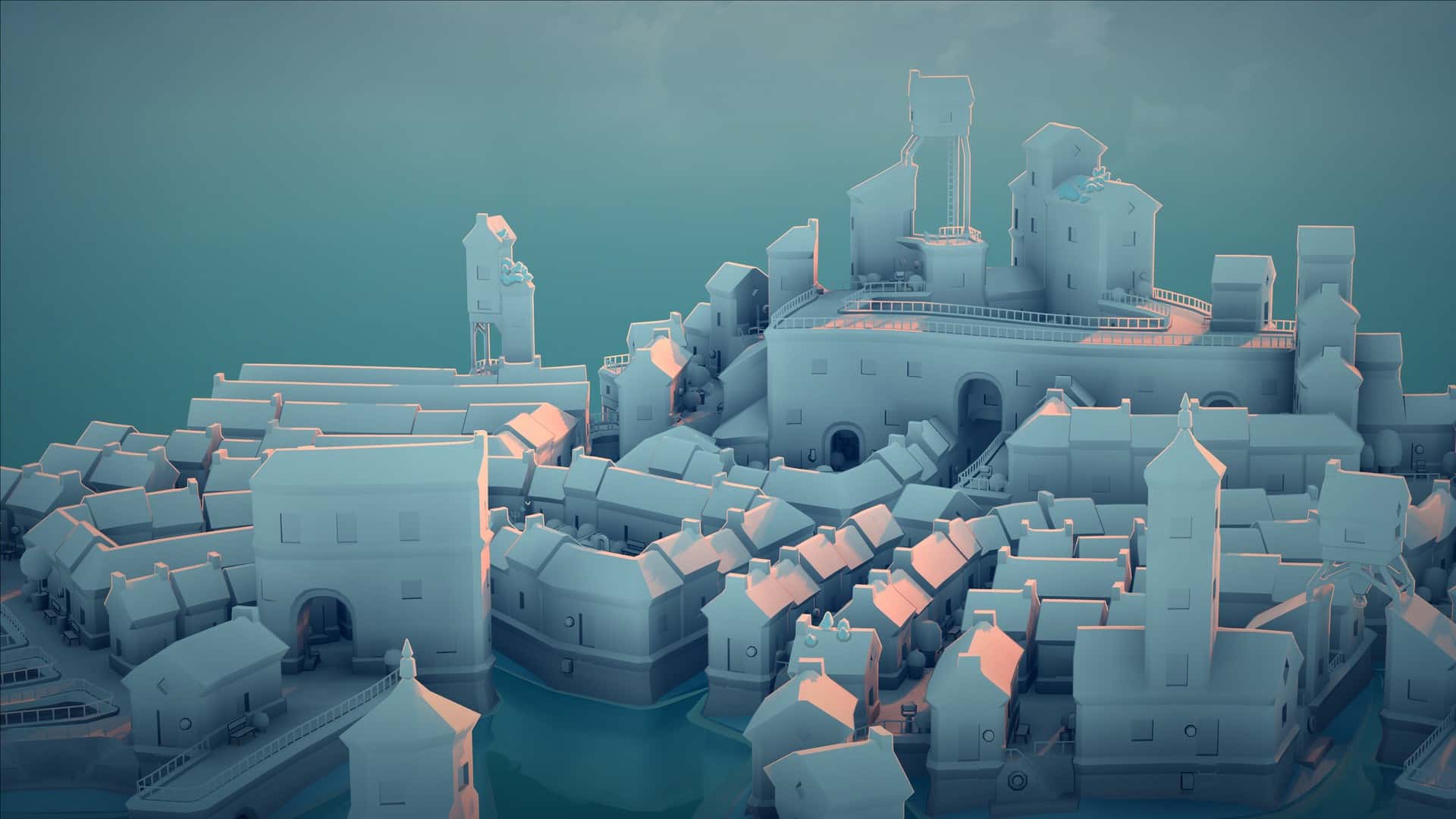 #7. Townscaper (GOG) Bởi: Raw Fury