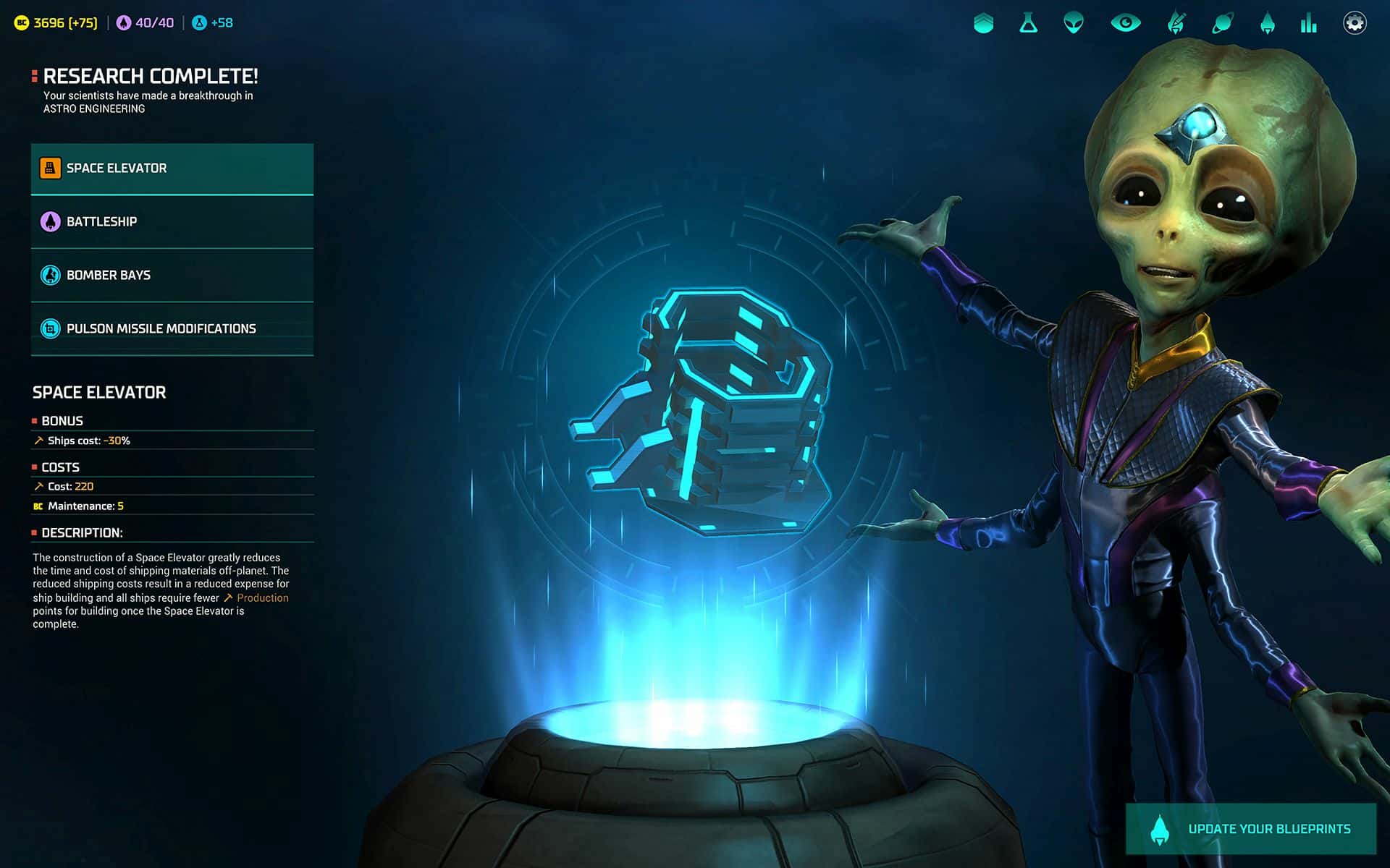 #1. Master of Orion: Collector's Edition Upgrade (GOG) โดย: Wargaming Labs