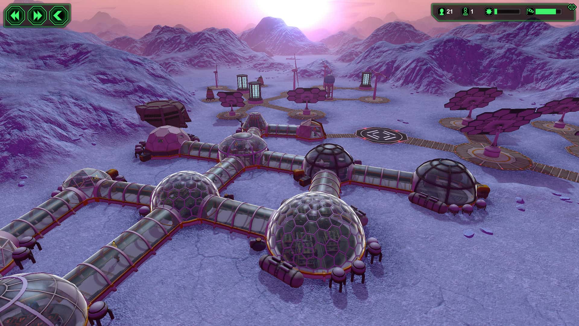 #9. Planetbase (GOG) By: Madruga Works