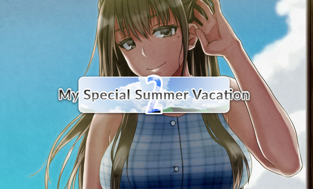 my special summer vacation 2 vertical card thumbnail