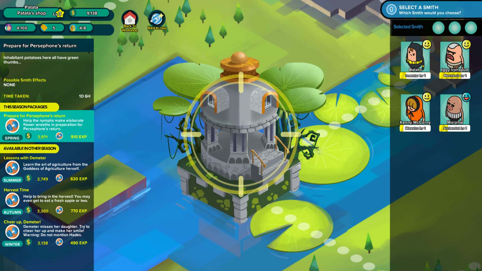 #4. Holy Potatoes! A Weapon Shop?! - Spud Tales: Journey to Olympus (GOG) Podle: Daedalic Entertainment