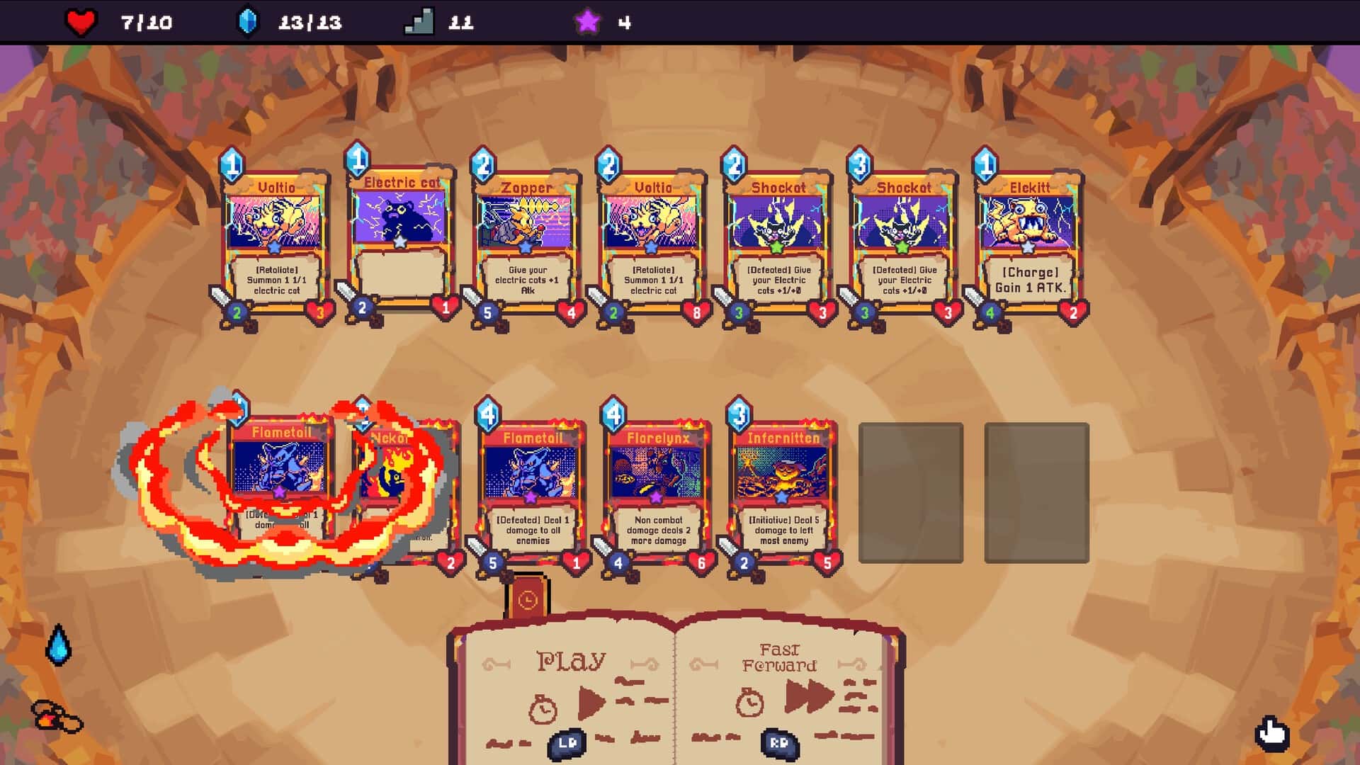 #3. Spellcats: Auto Card Tactics (GOG) 由: Nintai Studios