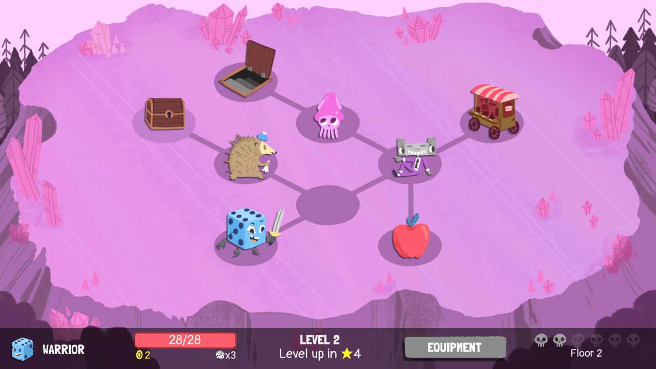 #1. Dicey Dungeons (GOG) Podle: Terry Cavanagh