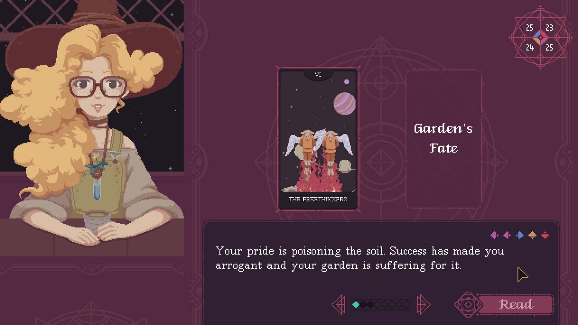 #8. The Cosmic Wheel Sisterhood - Deluxe Edition (GOG) Göre: Devolver Digital