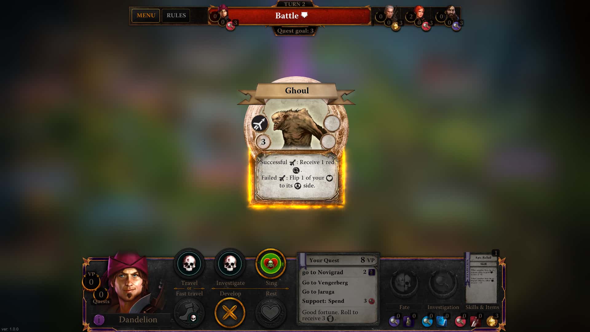 #7. The Witcher Adventure Game (GOG) Bởi: CD PROJEKT RED